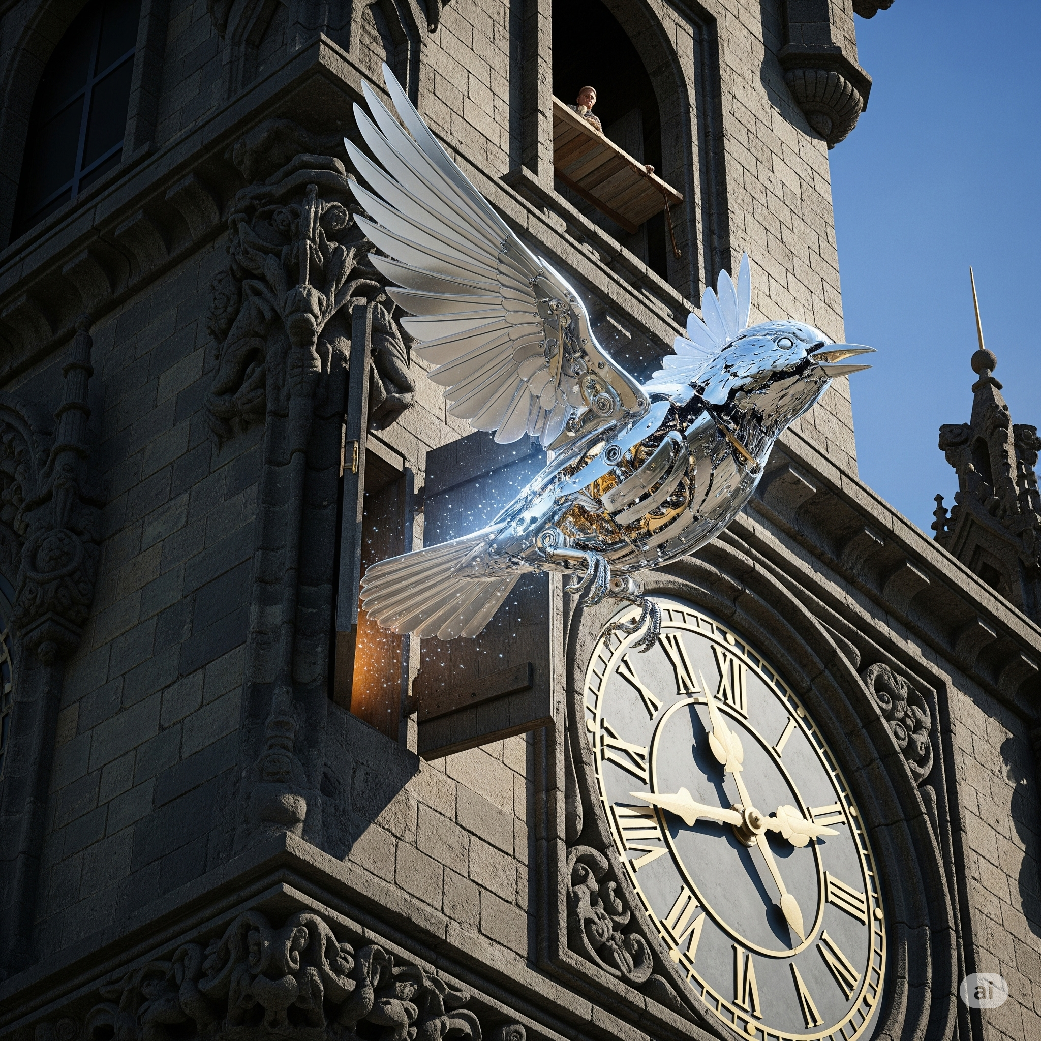 Momentary Tales: The Clockwork Nightingale of Willow Creek